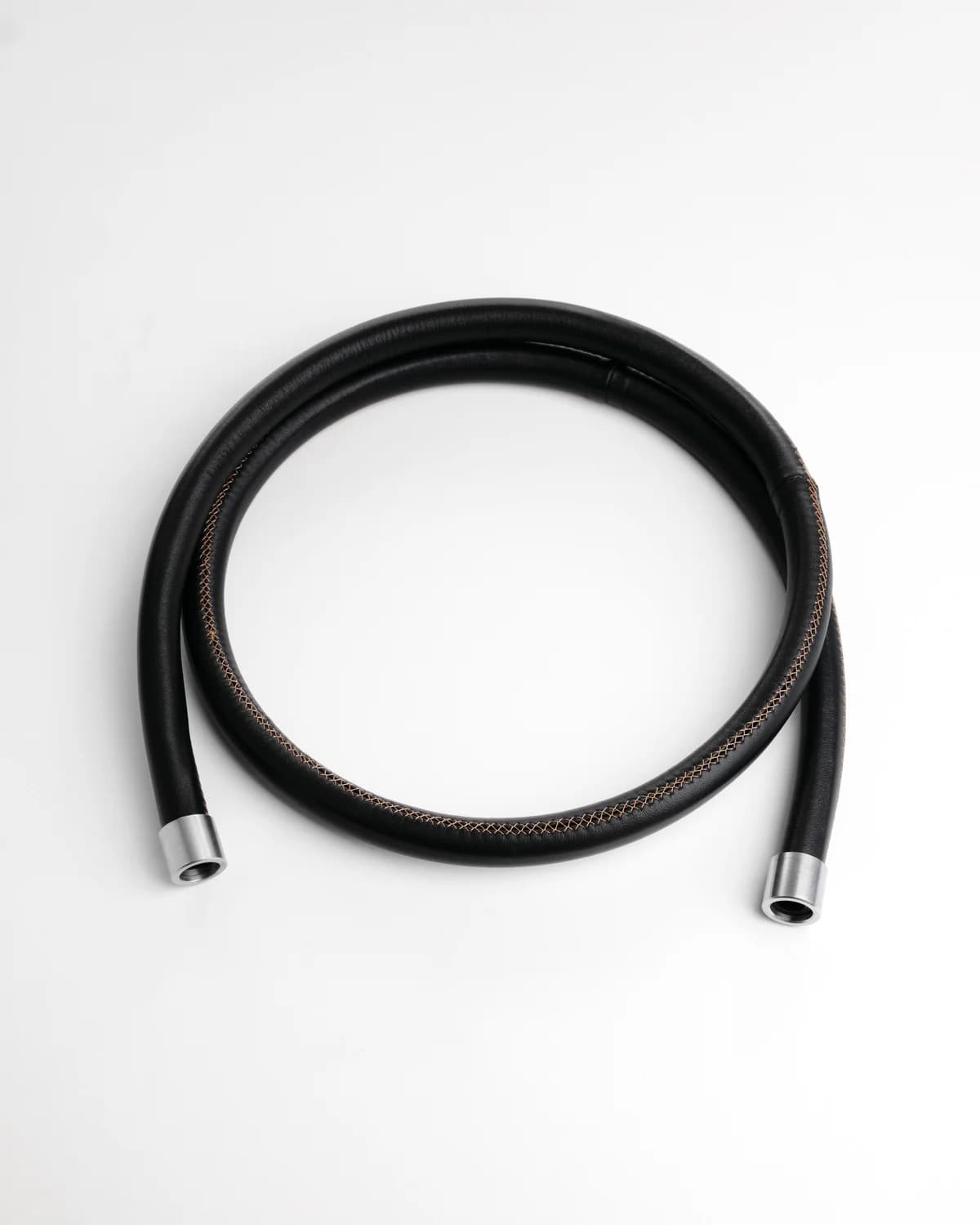 Snake Hookah Leather Hose Black — загальний вигляд
