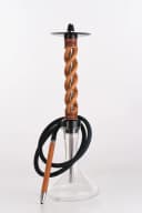 Snake Hookah Spiral Sucupira Cognac — загальний вигляд