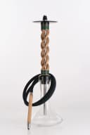 Snake Hookah Spiral Walnut Green — інший ракурс