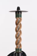 Snake Hookah Spiral Walnut Green — інший ракурс