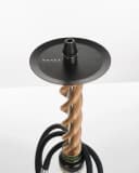 Snake Hookah Spiral Walnut Green — інший ракурс