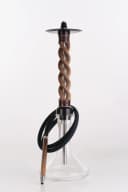 Snake Hookah Spiral Walnut Purple — загальний вигляд