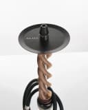 Snake Hookah Spiral Walnut Purple — інший ракурс