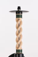 Snake Hookah Spiral Walnut White — верхнє кільце та спіраль зблизька