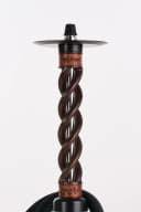 Snake Hookah Spiral Wenge — верхнє кільце та спіраль зблизька