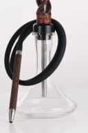 Snake Hookah Spiral Wenge — колба та шланг зблизька