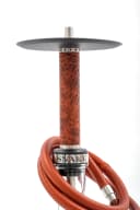 Snake Hookah Wild Collection Cognac Ostrich — верхнє кільце зблизька