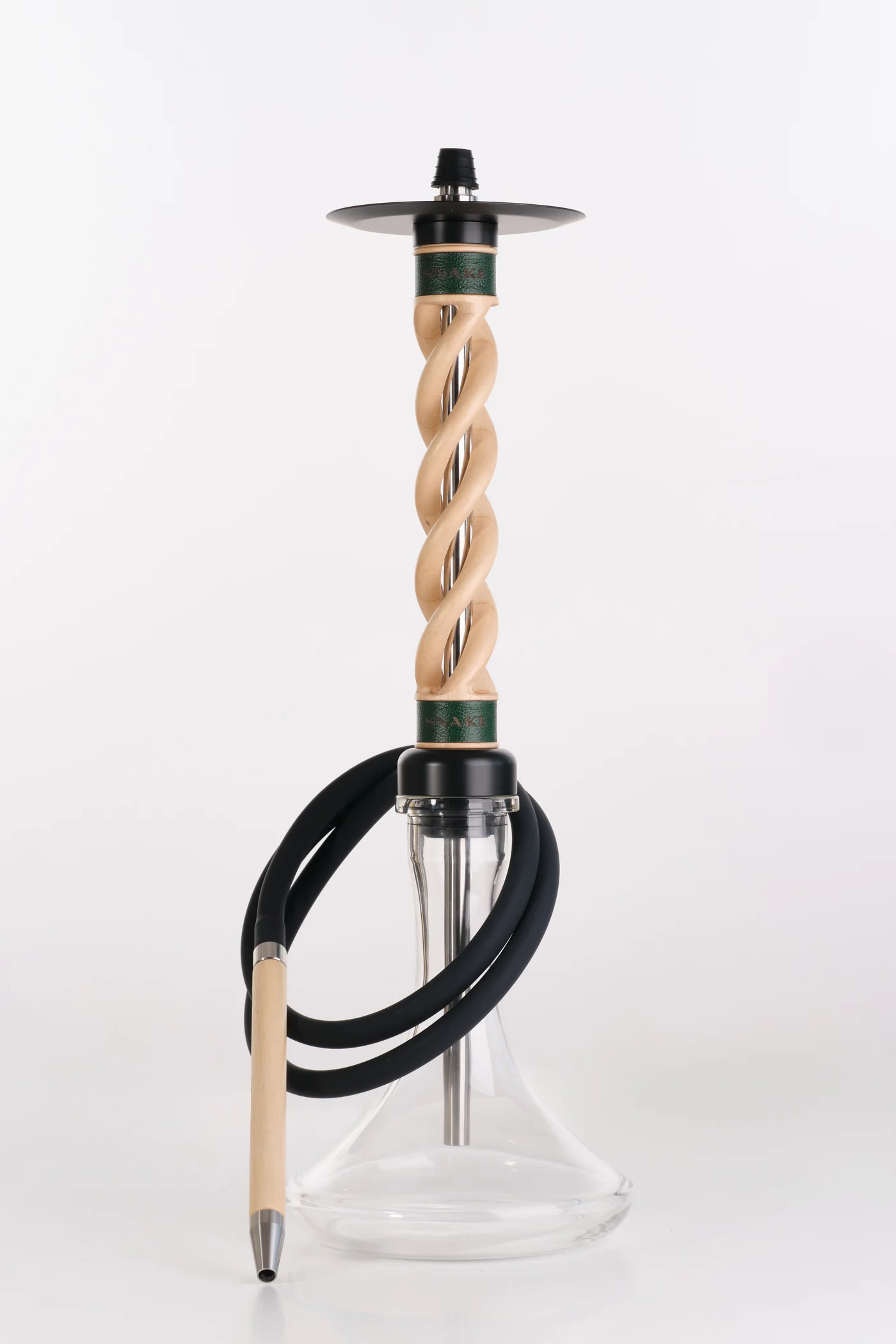 Snake Hookah Spiral Walnut White — загальний вигляд